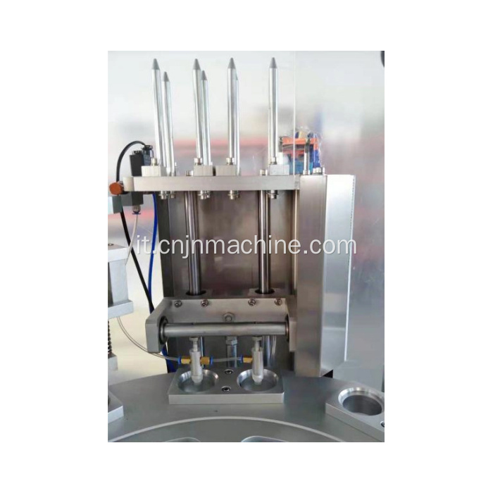 Macchina per ripieno di capsula automatica su piccola scala